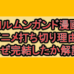 ヨルムンガンド漫画･アニメ打ち切り理由?なぜ完結したか徹底解説!