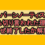 バーンノーティス打ち切り言われた理由?なぜ終了したか徹底解説!