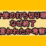 ガキ使の打ち切り理由?なぜ終了言われたか考察!