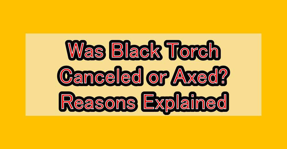 Was Black Torch Canceled or Axed? Reasons Explained
