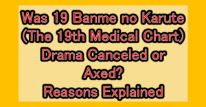 Was 19 Banme no Karute (The 19th Medical Chart) Drama Canceled or Axed? Reasons Explained